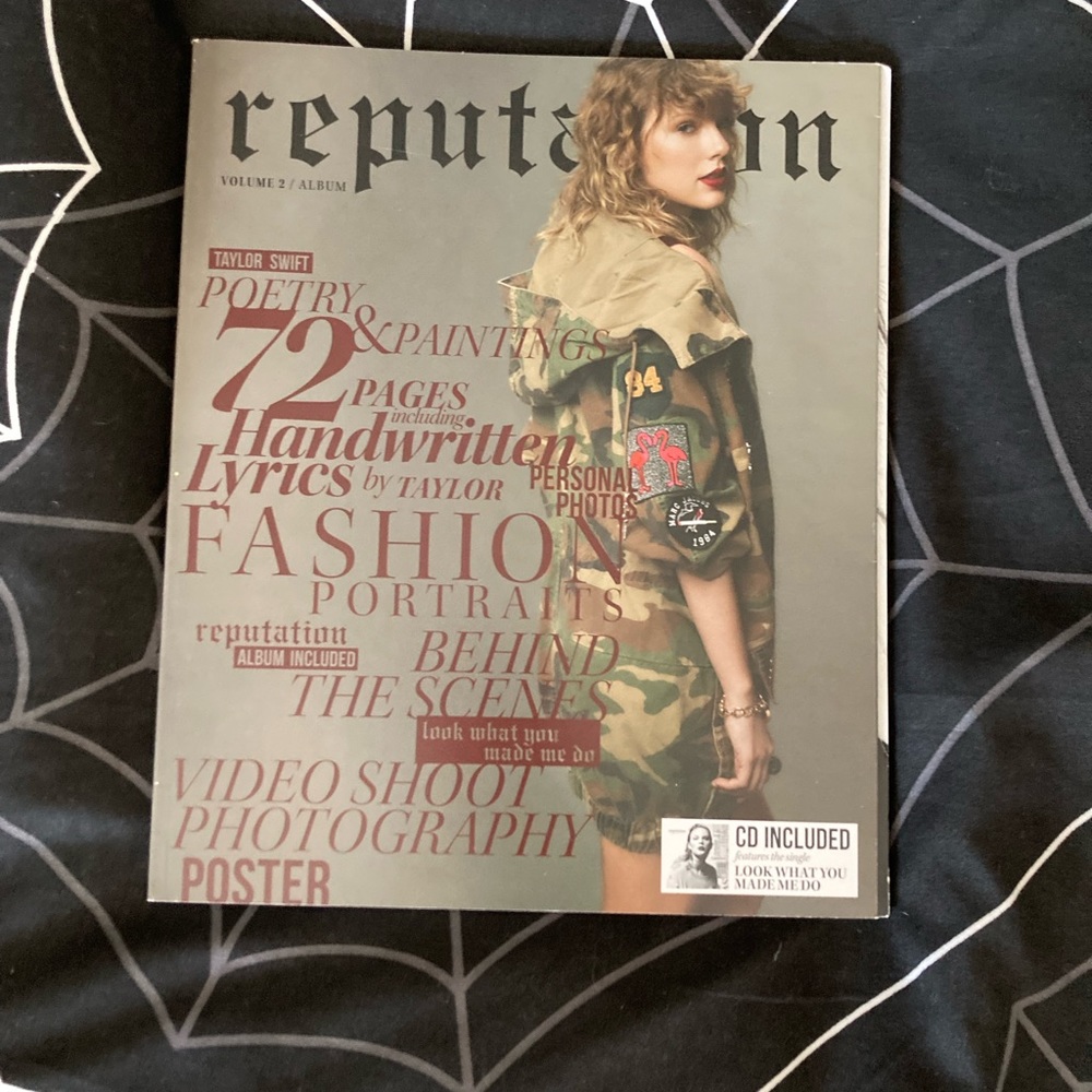 Taylor Swift Reputation magazine from Target